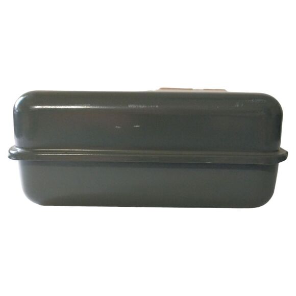 Vintage Lock Box Safe Steel Fire Resistant Security Advertising Promo Needs Lock - Picture 9 of 15